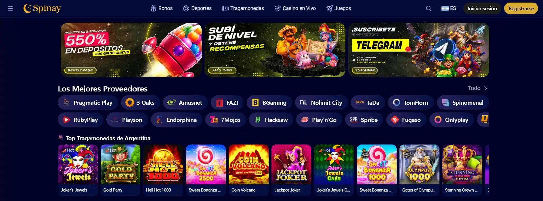 Spinay Casino – Juegos online, bonos y experiencia de juego image 1