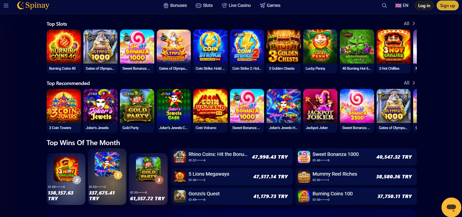 Spinay Casino – Juegos online, bonos y experiencia de juego image 3
